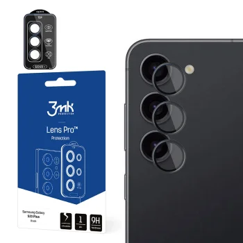 3mk Lens Protection Pro kameros apsauginis stiklas Samsung Galaxy S24+ Juodas