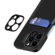 Dėklas Samsung Galaxy S23 Hurtel Leather Stand Case su stovu, juodas