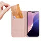 Dux Ducis Skin Pro knygutės tipo dėklas iPhone 16 Pro Max, rožinis