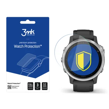 Apsauginė plėvelė 3mk Watch Protection, Garmin Fenix 6s, 3 vnt.