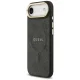 Guess dėklas iPhone 17 Air telefonui 4G PU Classic Logo MagSafe, juodas