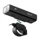 Priekinis dviračio žibintas Rockbros RHL400 400 lm USB-C, juodas
