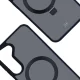 3Mk Protection Smoke Case Mag&Stand for Samsung Galaxy S24+ Black