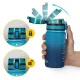 Mėlyna gertuvė 4Fizjo Tritan, 500 ml