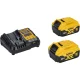 Akumuliatorinis gręžtuvas-suktuvas DeWalt DCD800P2T-QW, 18V, 2x 5.0 Ah, 90 Nm