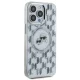 Karl Lagerfeld dėklas iPhone 15 Pro, IML Monogram Karl & Choupette MagSafe, skaidrus