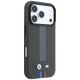BMW M Quadrille Kevlar MagSafe dėklas telefonui iPhone 18 Pro Max / 17 Pro Max, tamsiai pilkas