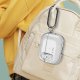 Dėklas AirPods 1 / 2 Tech-Protect Slim Hook, skaidrus