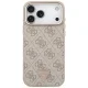 Guess 4G Triangle Logo MagSafe dėklas iPhone 17 / 18 Pro Max, Rose Gold