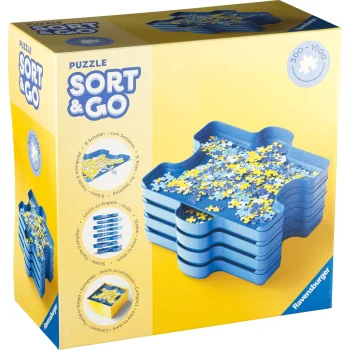 Ravensburger Sort & Go Dėlionių rūšiavimo sistema (8 padėklai)