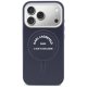 Karl Lagerfeld Karl RSG Logo MagSafe dėklas iPhone 17 Pro Max, mėlynas