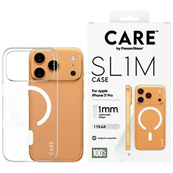 PanzerGlass CARE SL1M MagSafe Case for iPhone 17 Pro - Transparent