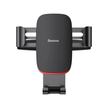 Baseus Metal Age Gravity Car Mount Air Vent Phone Bracket Holder for CD Slot, Black