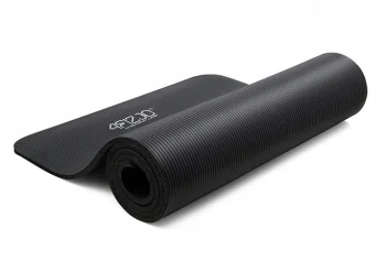 4Fizjo NBR Fitness and Yoga Mat 180x60x1.5 cm, Black