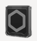 UAG Plyo MagSafe dėklas Samsung Galaxy Z Flip 5 telefonui, skaidrus pilkas