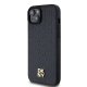 DKNY dėklas, skirtas iPhone 15 / 14 / 13, su „MagSafe“, juodas