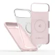 Dėklas iPhone 17 Air Tech-Protect Silicone MagSafe, rožinis