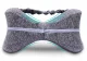 Anatomical Orthopedic Knee Leg Cushion Pillow with Memory Foam, Gray