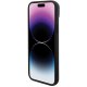 BMW iPhone 15 Plus Case Leather Stamp Tricolor, Black
