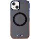 BMW Gradient Bumper MagSafe dėklas iPhone 14 Plus / 15 Plus, pilkas