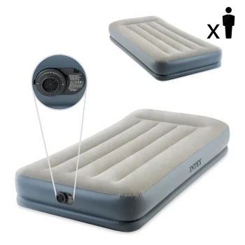 Intex 64116ND Air Mattress with Built-in Pump, 191x99x30 cm