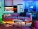 Vandeniui atspari RGB LED juosta 5m su „Bluetooth“ ir pulteliu
