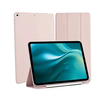 Etteri dėklas Apple iPad 7 2019 / 8 2020 / 9 2021 10.2", šviesiai rožinis