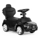 Mercedes C CLASS 3-in-1 paspiriamas automobilis su rankena, juodas