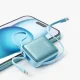 Išorinė baterija Joyroom JR-PBF27, 10000 mAh, 22.5 W, su laidais, mėlyna