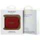 Guess Silicone Glitter Ring dėklas AirPods Pro 3 ausinėms, fuksija