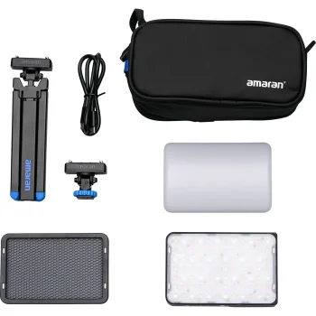 Amaran Ace 25c Kit RGBWW LED vaizdo apšvietimas, Charcoal