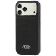 Audi GT Synthetic Leather MagSafe dėklas iPhone 18 Pro Max / 17 Pro Max, juodas