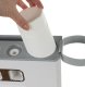 Automatinis dviejų dantų pastų dozatorius su puodeliais ir laikikliu
