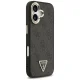 Guess 4G Triangle Logo MagSafe dėklas iPhone 17 telefonui, juodas