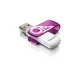 USB atmintinė Philips Vivid Edition 64GB USB 2.0, balta ir violetinė