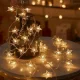 Telcon žvaigždučių formos LED girlianda 10m, 80 LED, USB