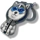 Magnetinis pakabukas-stovas Nimmy Cool&Cute 2.0 Wolf, juodas
