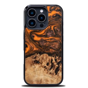 Bewood Unique dėklas, skirtas iPhone 16 Pro, oranžinis