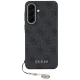 Guess 4G Charm Case for Samsung Galaxy A57 5G, Black