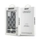 DKNY iPhone 11 / XR dėklas IML Checkered MagSafe, juodas