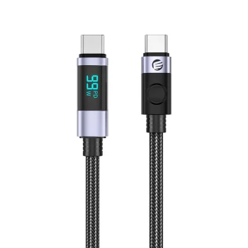 Orico LDC2C USB-C to USB-C Cable with LED Display PD 100W 2m 2 pcs Black