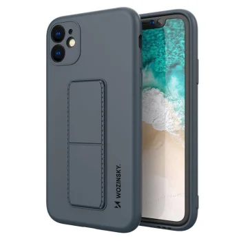 Wozinsky Kickstand Case dėklas su stovu Samsung Galaxy A32 4G, tamsiai mėlynas
