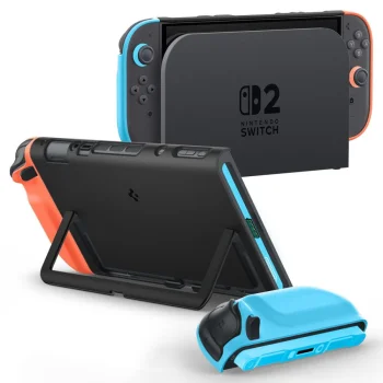 Apsauginis dėklas Spigen Nano Pop, skirtas Nintendo Switch 2, Black