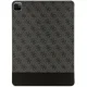 Guess 4G Stripe Allover dėklas iPad Pro 12.9\", juodas