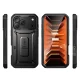 Dėklas Supcase Unicorn Beetle Pro telefonui iPhone 18 Pro Max / 17 Pro Max, Juodas