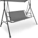 Replacement Garden Swing Seat Base MultiGarden 120x93 cm, Grey