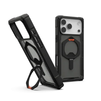 UAG Plasma XTE MagSafe Phone Case Cover iPhone 17 Pro Max - Black and Orange