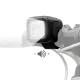 Priekinis dviračio žibintas su skambučiu Rockbros SKL01 450 lm 120 dB USB-C, juodas