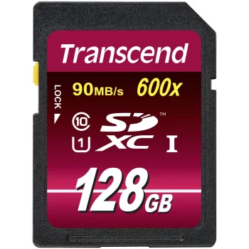 Atminties kortelė Transcend SDXC 128GB Class 10 UHS-I 600x Ultimate