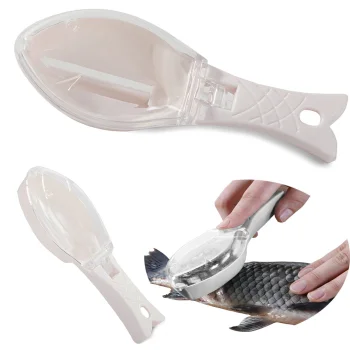 Fish Scale Remover with Container, 15.5 cm
